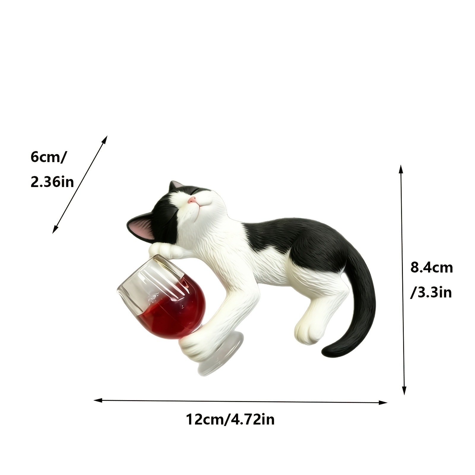 Estátua de Gato Engraçado e Ca - Pothos avaliação e preço