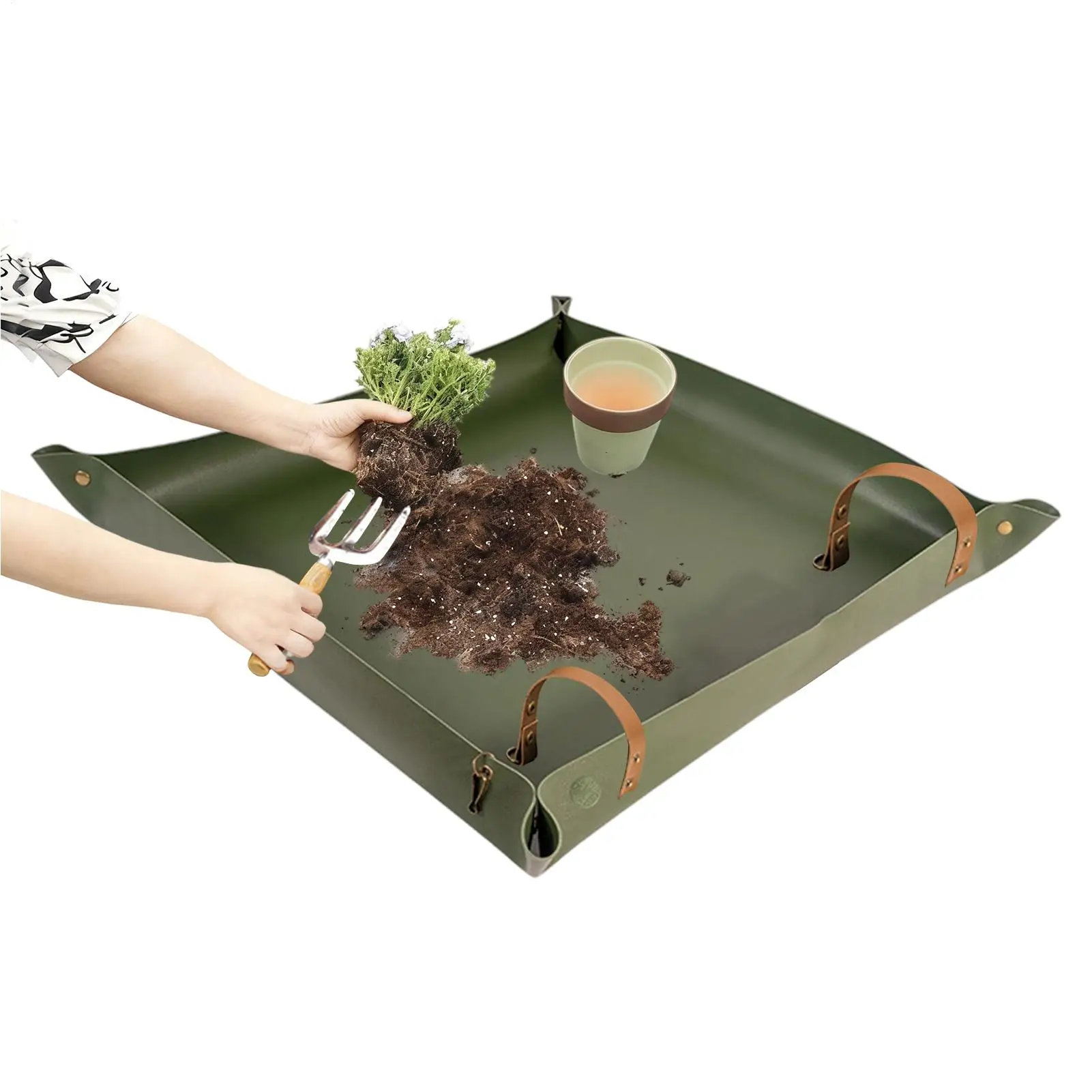 Tapete dobrável e impermeável  - Repotting Mat avaliação e preço